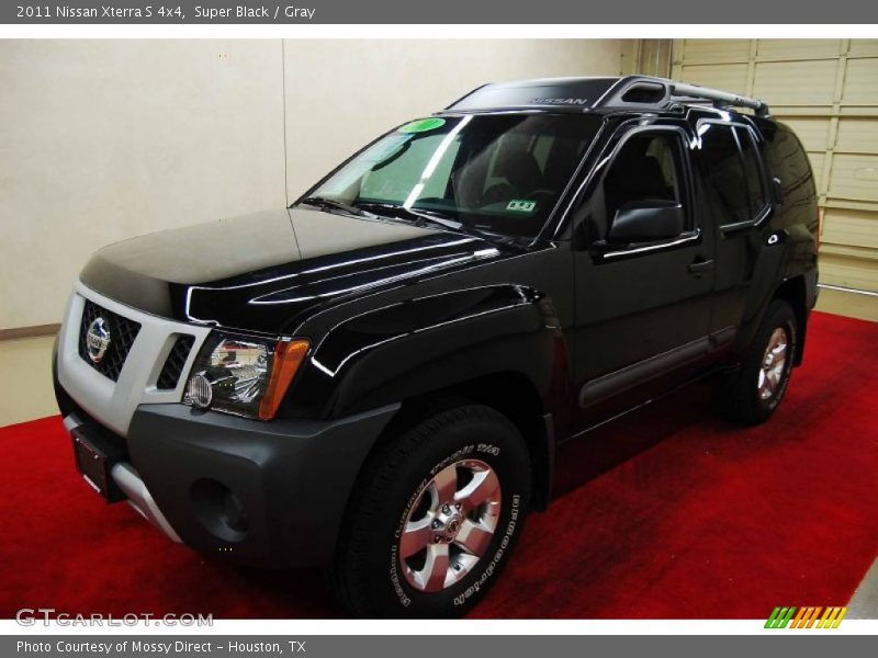 Super Black / Gray 2011 Nissan Xterra S 4x4
