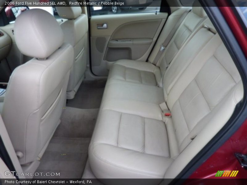 Redfire Metallic / Pebble Beige 2006 Ford Five Hundred SEL AWD