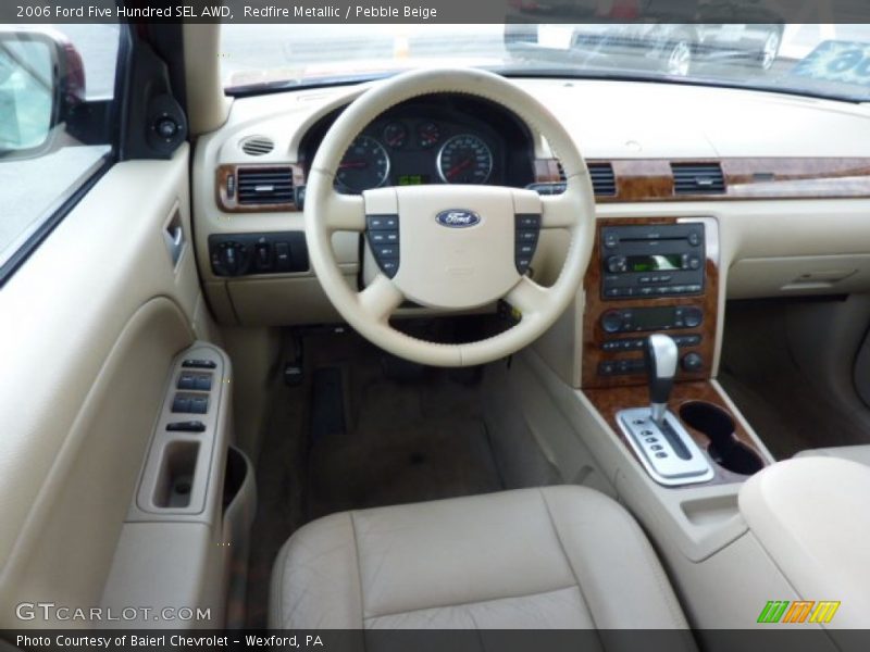 Redfire Metallic / Pebble Beige 2006 Ford Five Hundred SEL AWD