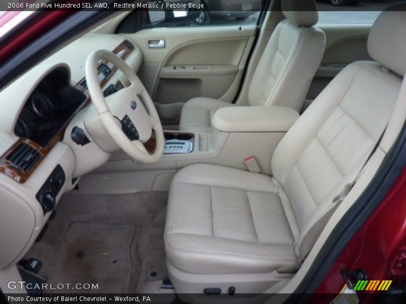 Redfire Metallic / Pebble Beige 2006 Ford Five Hundred SEL AWD