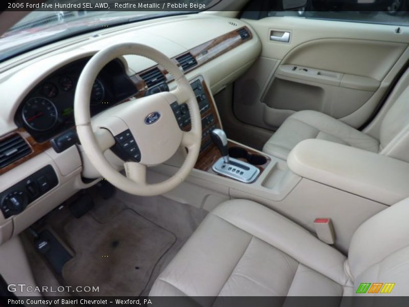 Redfire Metallic / Pebble Beige 2006 Ford Five Hundred SEL AWD