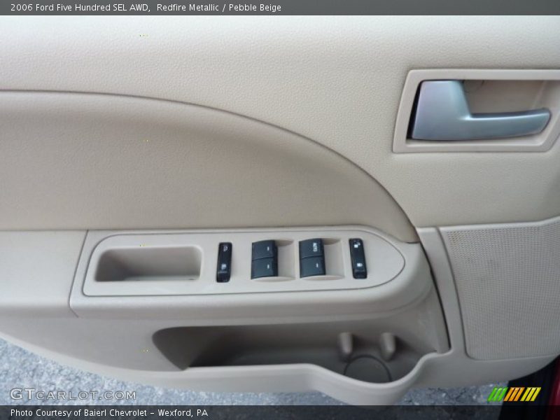 Redfire Metallic / Pebble Beige 2006 Ford Five Hundred SEL AWD