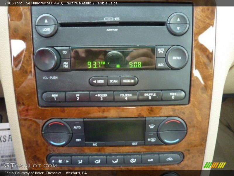 Redfire Metallic / Pebble Beige 2006 Ford Five Hundred SEL AWD