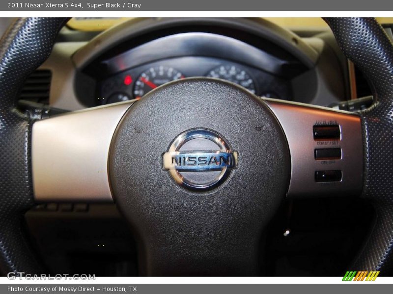 Super Black / Gray 2011 Nissan Xterra S 4x4