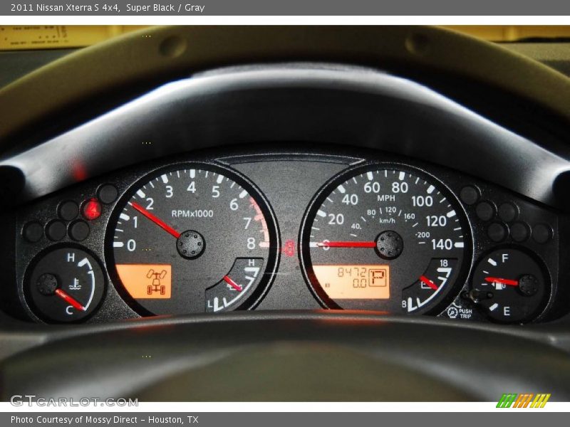 Super Black / Gray 2011 Nissan Xterra S 4x4
