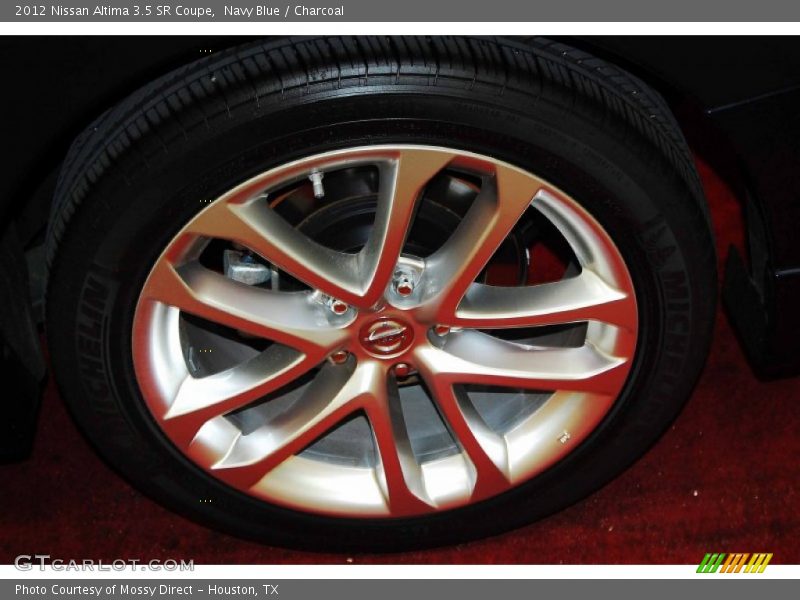 Navy Blue / Charcoal 2012 Nissan Altima 3.5 SR Coupe