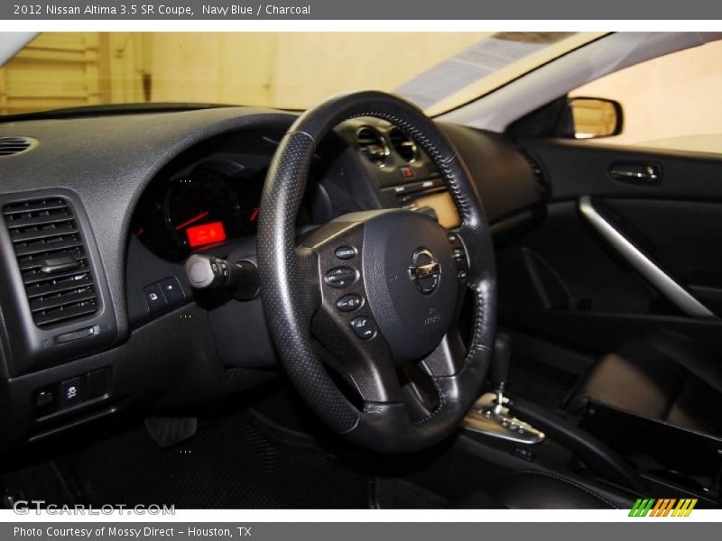 Navy Blue / Charcoal 2012 Nissan Altima 3.5 SR Coupe