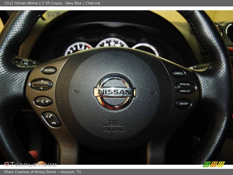 Navy Blue / Charcoal 2012 Nissan Altima 3.5 SR Coupe