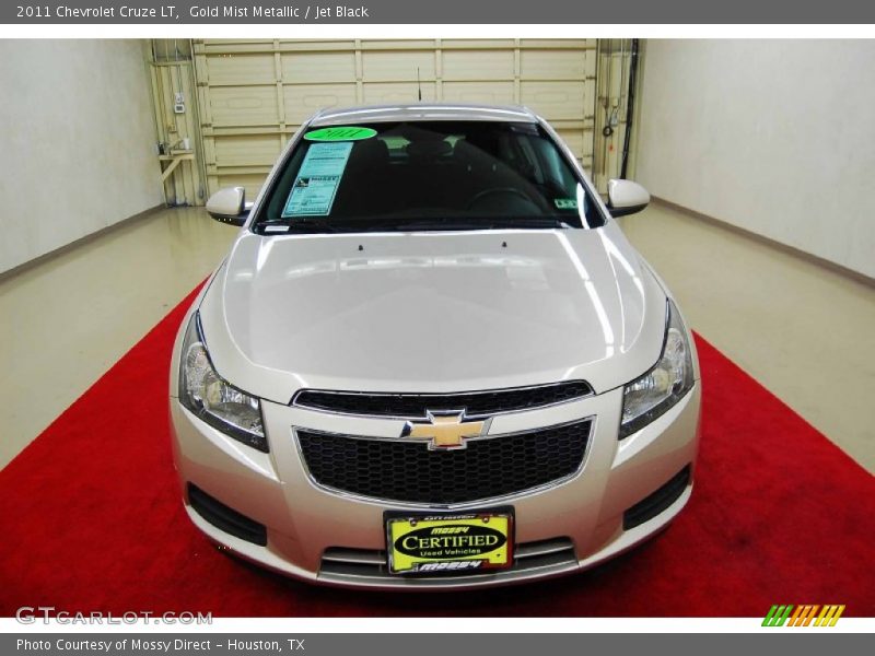 Gold Mist Metallic / Jet Black 2011 Chevrolet Cruze LT