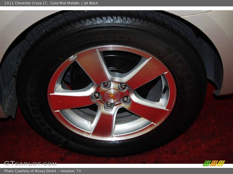 Gold Mist Metallic / Jet Black 2011 Chevrolet Cruze LT
