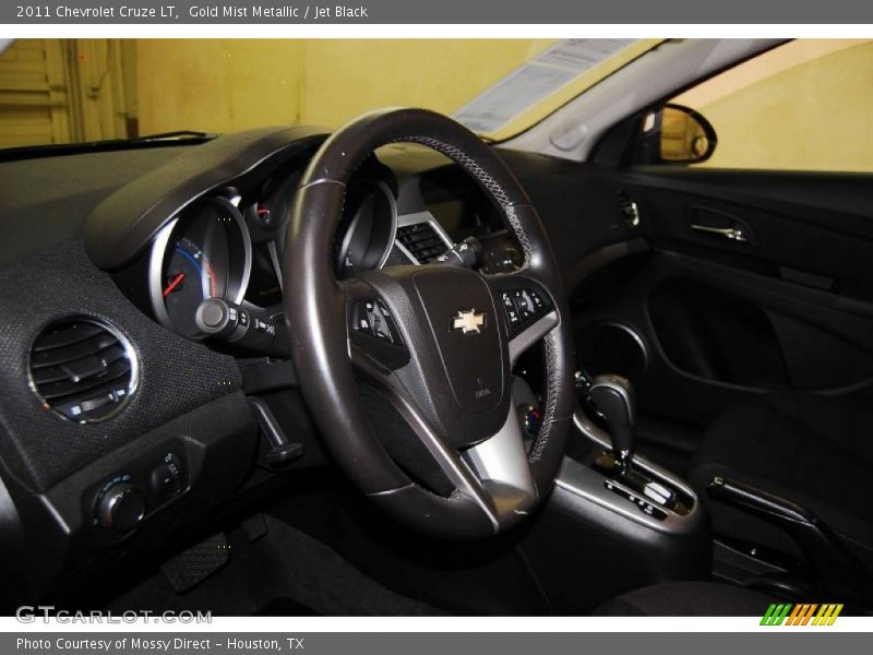 Gold Mist Metallic / Jet Black 2011 Chevrolet Cruze LT