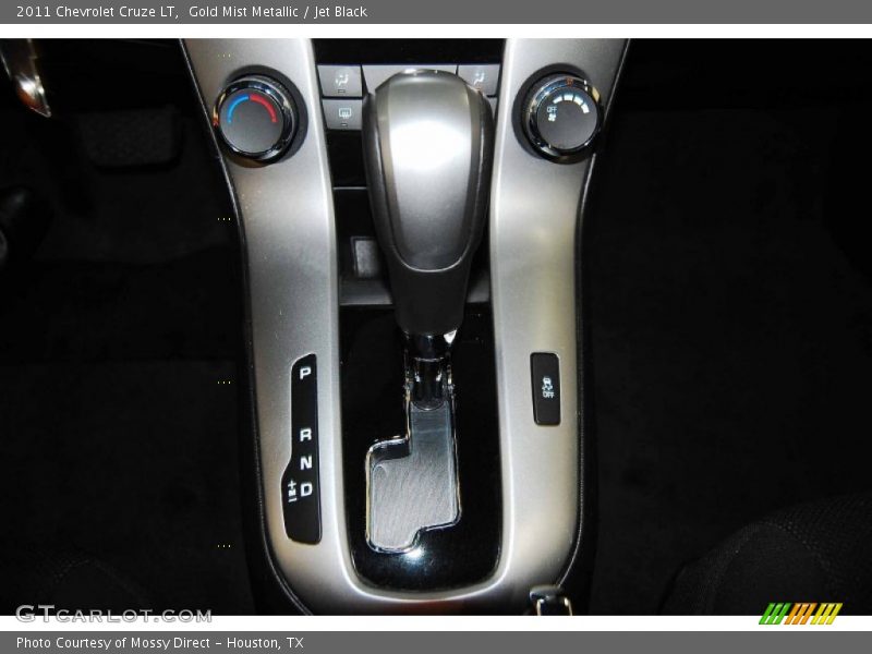 Gold Mist Metallic / Jet Black 2011 Chevrolet Cruze LT
