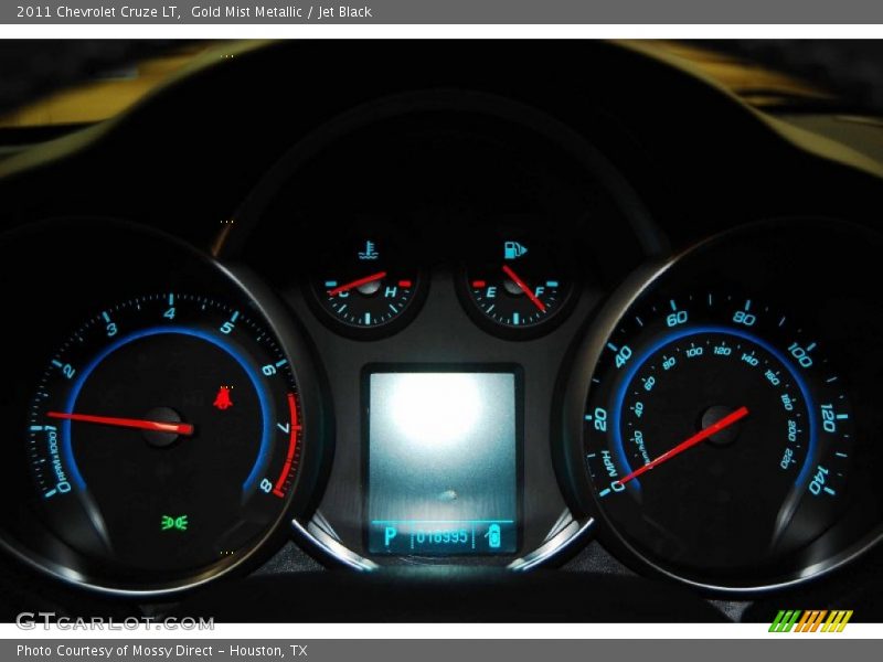Gold Mist Metallic / Jet Black 2011 Chevrolet Cruze LT