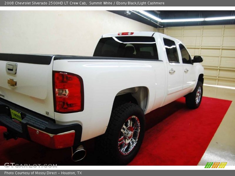 Summit White / Ebony Black/Light Cashmere 2008 Chevrolet Silverado 2500HD LT Crew Cab