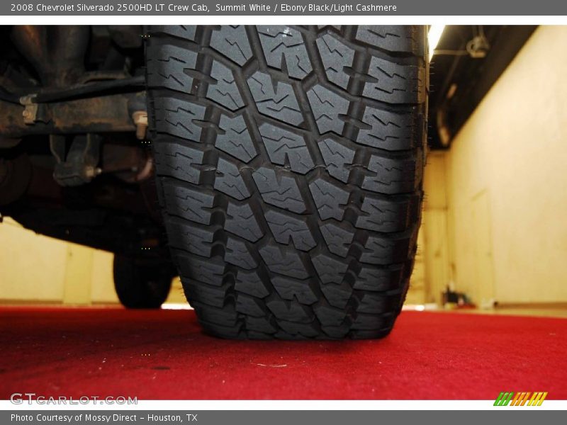 Summit White / Ebony Black/Light Cashmere 2008 Chevrolet Silverado 2500HD LT Crew Cab