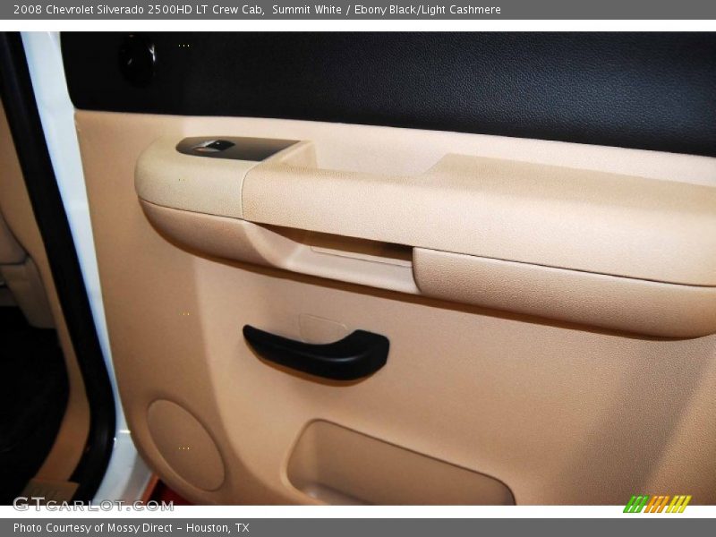 Summit White / Ebony Black/Light Cashmere 2008 Chevrolet Silverado 2500HD LT Crew Cab