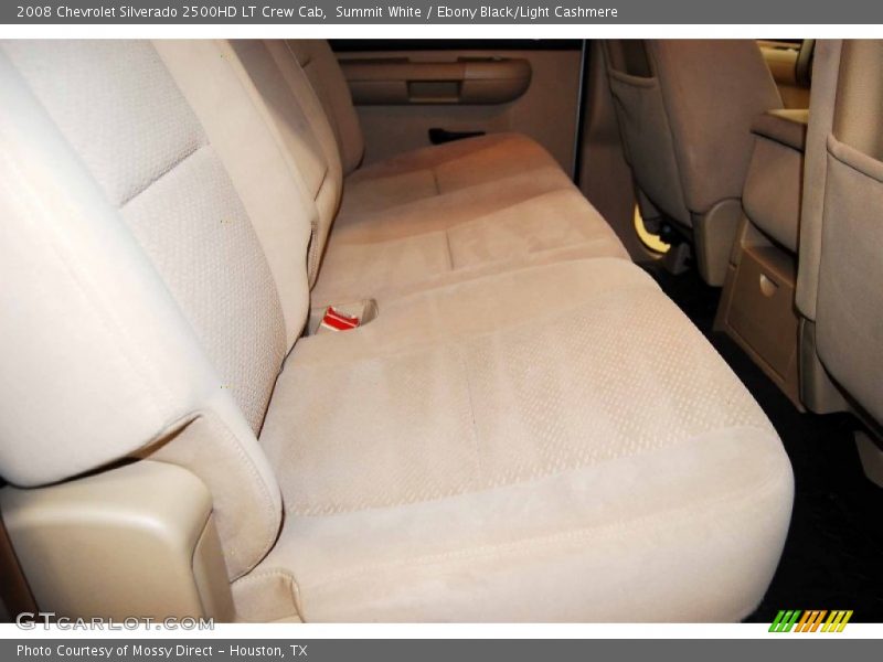 Summit White / Ebony Black/Light Cashmere 2008 Chevrolet Silverado 2500HD LT Crew Cab