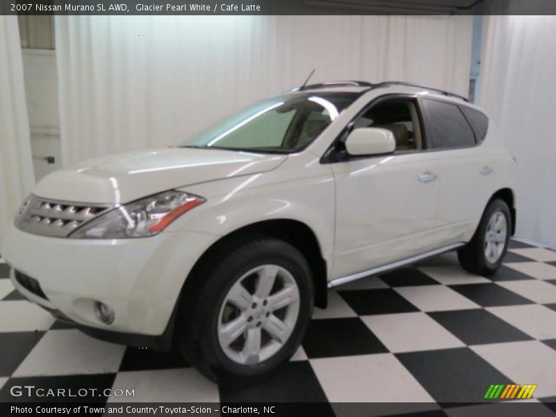 Glacier Pearl White / Cafe Latte 2007 Nissan Murano SL AWD