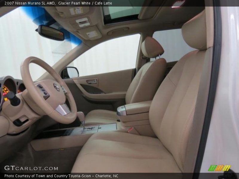 Glacier Pearl White / Cafe Latte 2007 Nissan Murano SL AWD