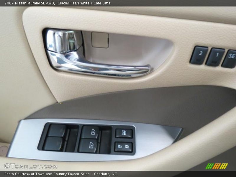 Glacier Pearl White / Cafe Latte 2007 Nissan Murano SL AWD