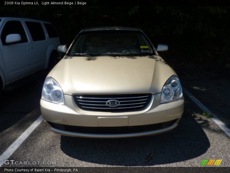 Light Almond Beige / Beige 2008 Kia Optima LX