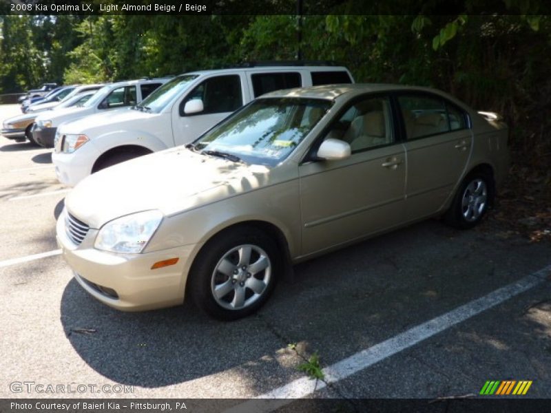 Light Almond Beige / Beige 2008 Kia Optima LX