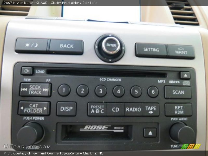 Glacier Pearl White / Cafe Latte 2007 Nissan Murano SL AWD