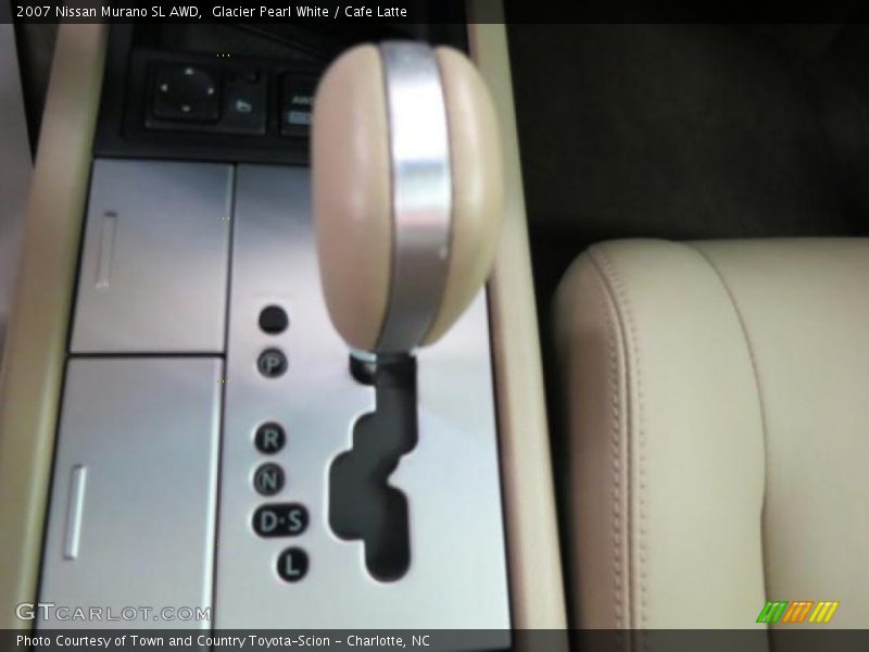 Glacier Pearl White / Cafe Latte 2007 Nissan Murano SL AWD