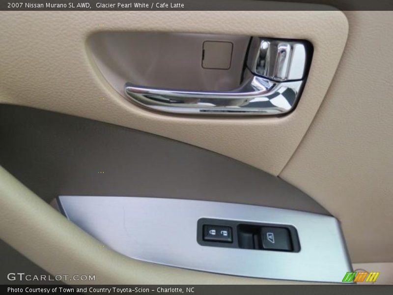 Glacier Pearl White / Cafe Latte 2007 Nissan Murano SL AWD