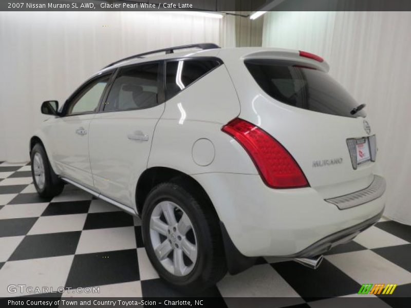 Glacier Pearl White / Cafe Latte 2007 Nissan Murano SL AWD
