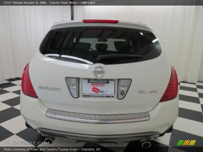 Glacier Pearl White / Cafe Latte 2007 Nissan Murano SL AWD