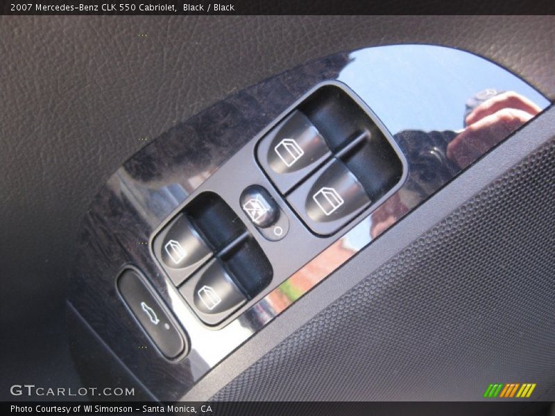 Black / Black 2007 Mercedes-Benz CLK 550 Cabriolet