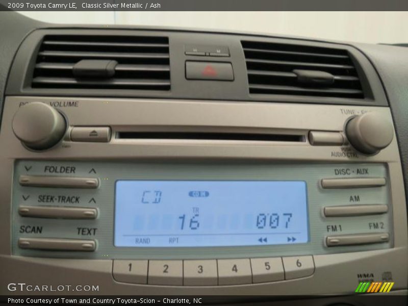 Classic Silver Metallic / Ash 2009 Toyota Camry LE