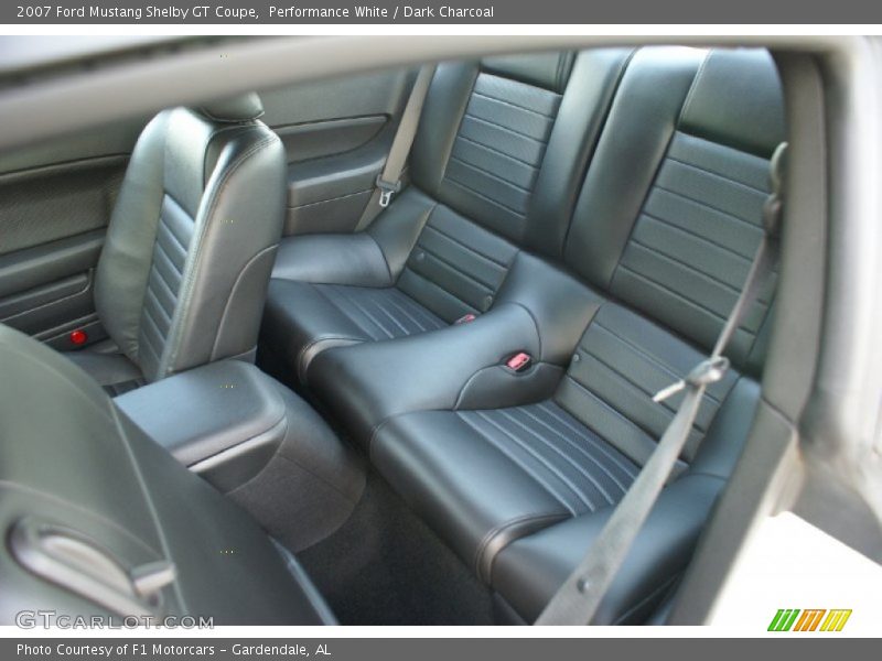 Rear Seat of 2007 Mustang Shelby GT Coupe