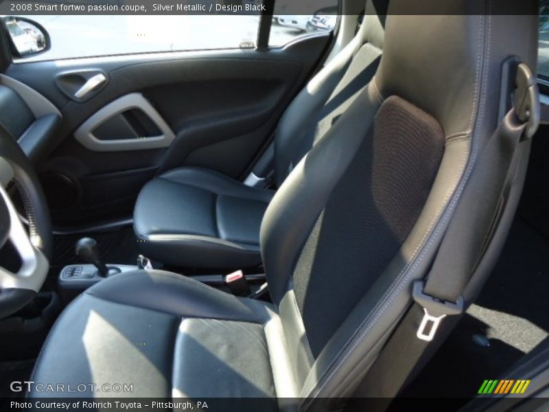 Silver Metallic / Design Black 2008 Smart fortwo passion coupe