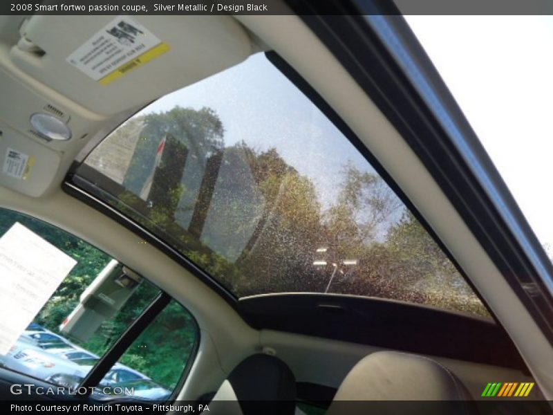 Silver Metallic / Design Black 2008 Smart fortwo passion coupe