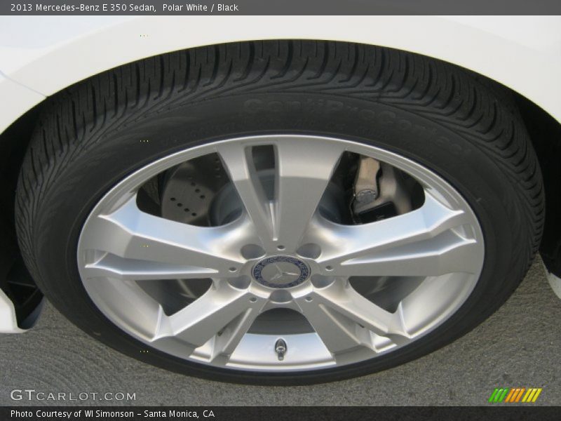 Polar White / Black 2013 Mercedes-Benz E 350 Sedan