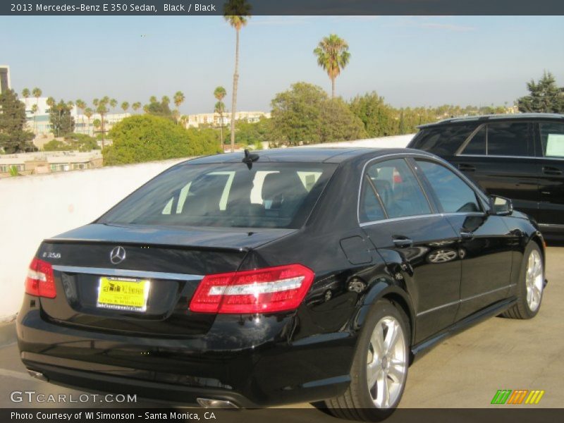 Black / Black 2013 Mercedes-Benz E 350 Sedan