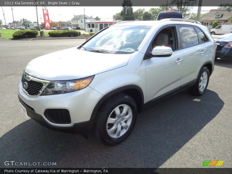 Bright Silver / Gray 2012 Kia Sorento LX V6