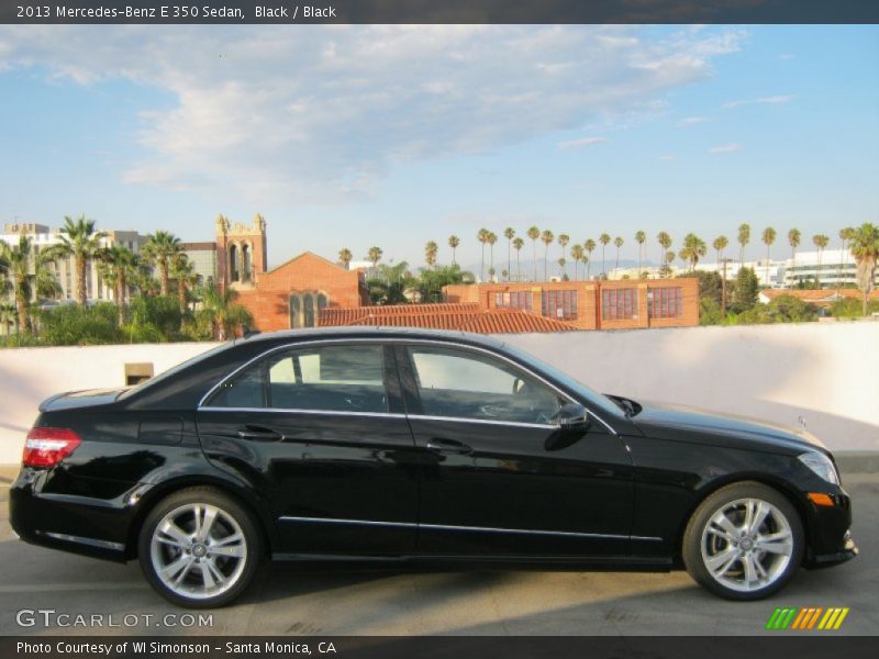 Black / Black 2013 Mercedes-Benz E 350 Sedan