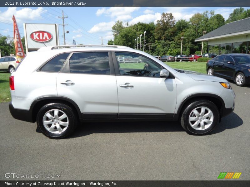 Bright Silver / Gray 2012 Kia Sorento LX V6