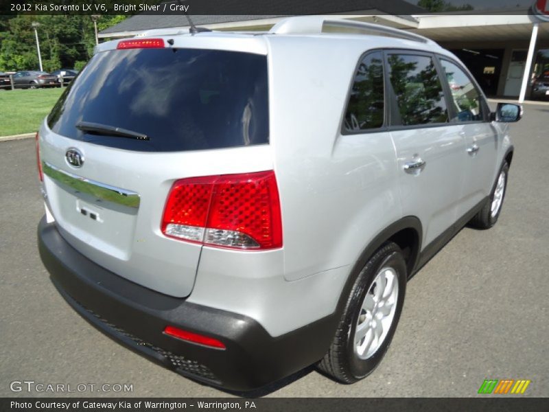 Bright Silver / Gray 2012 Kia Sorento LX V6