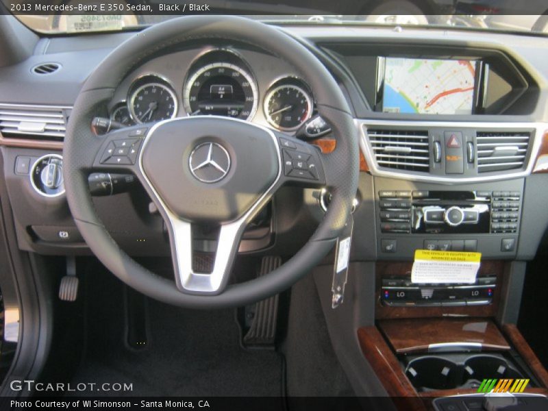 Black / Black 2013 Mercedes-Benz E 350 Sedan