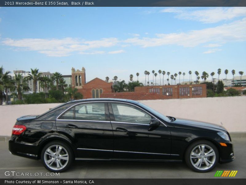 Black / Black 2013 Mercedes-Benz E 350 Sedan