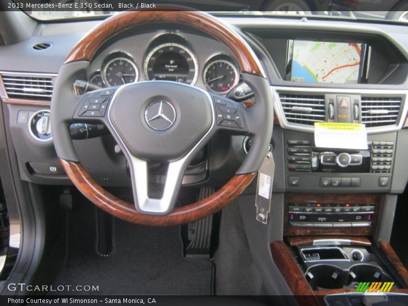 Black / Black 2013 Mercedes-Benz E 350 Sedan