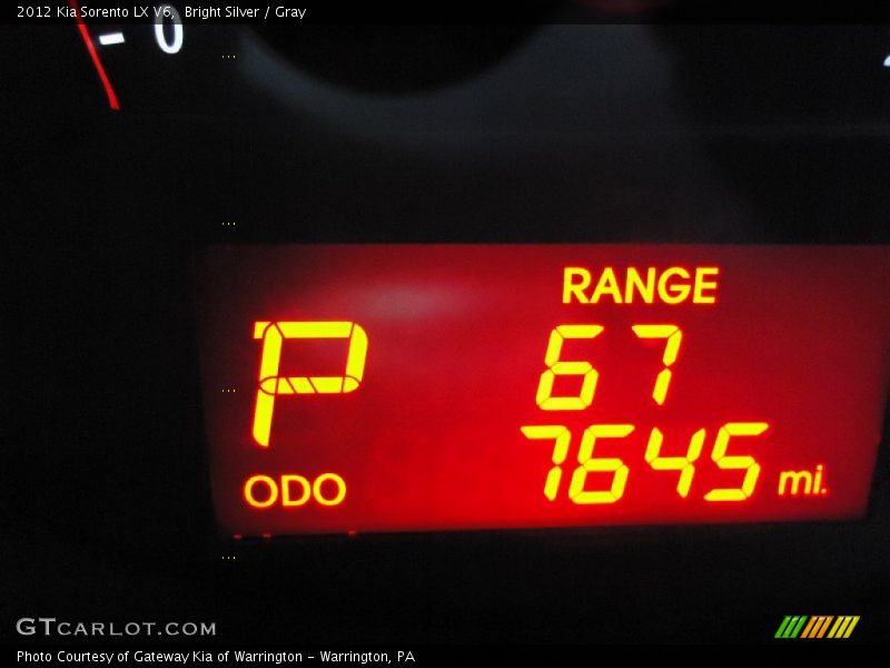 Bright Silver / Gray 2012 Kia Sorento LX V6