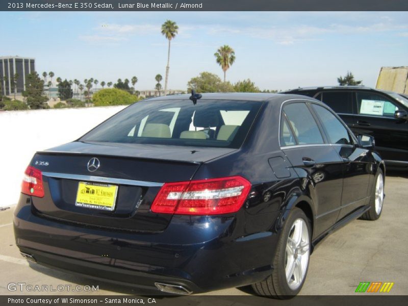 Lunar Blue Metallic / Almond 2013 Mercedes-Benz E 350 Sedan