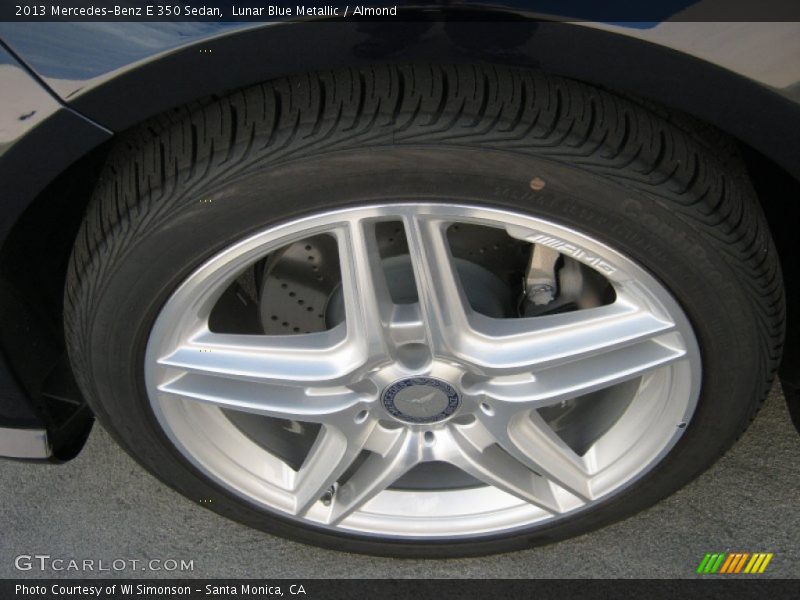 Lunar Blue Metallic / Almond 2013 Mercedes-Benz E 350 Sedan
