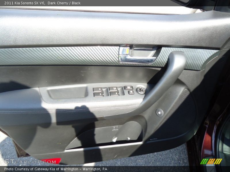 Dark Cherry / Black 2011 Kia Sorento SX V6