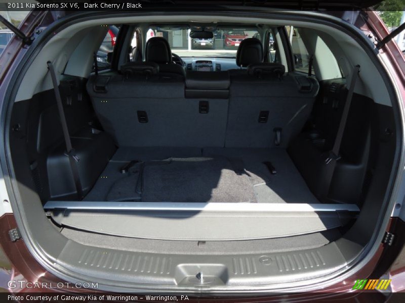 Dark Cherry / Black 2011 Kia Sorento SX V6